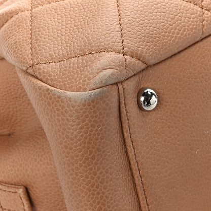 Chanel Caviar Quilted Timeless CC Shopping Tote Brown 9 of 14