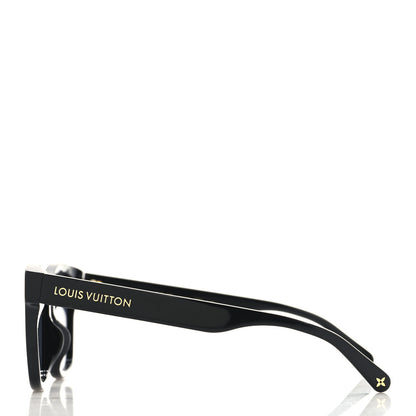 Louis Vuitton Acetate LV Essential Square Z2464U Sunglasses Black 3 of 7