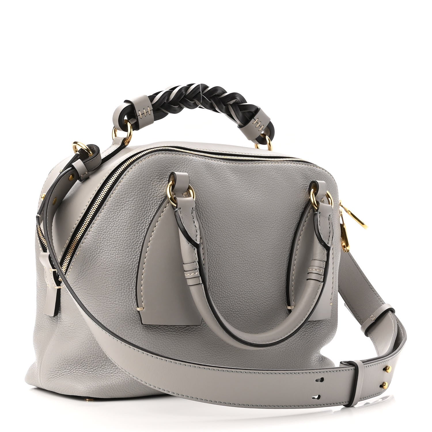 Chloe Calfskin Medium Daria Grey 3 of 10