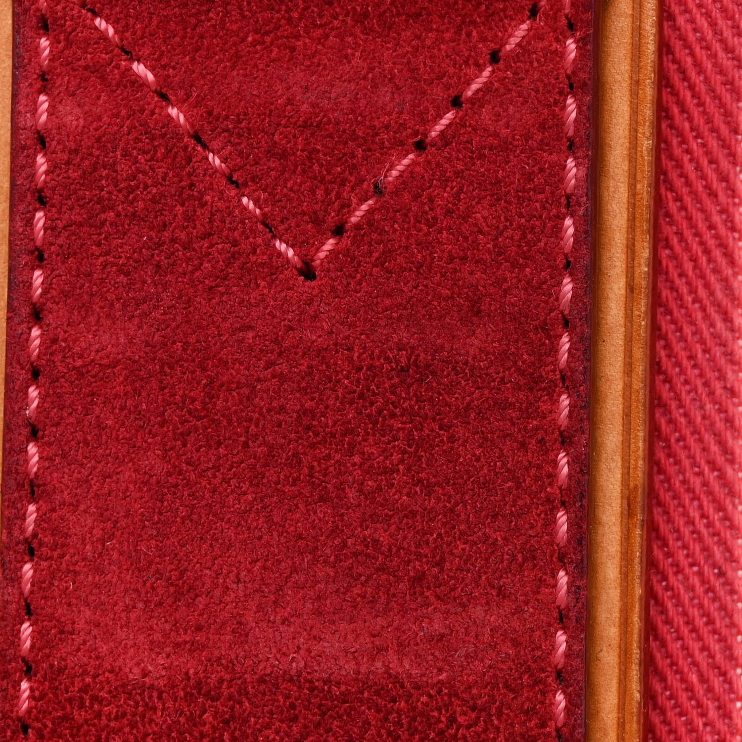 Louis Vuitton Denim Articles de Voyage Cabas Castillan Red 12 of 14