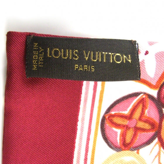 Louis Vuitton Silk Eugenia Bandeau Rubis 5 of 6