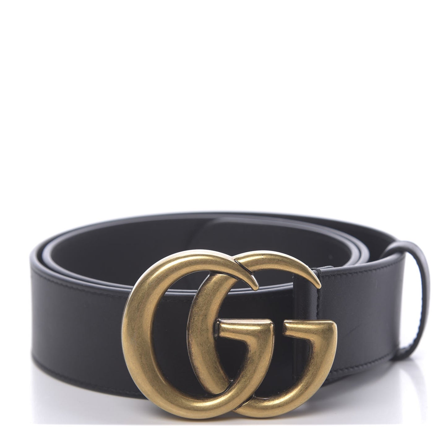 Calfskin Double G 40mm Belt 85 34 Black