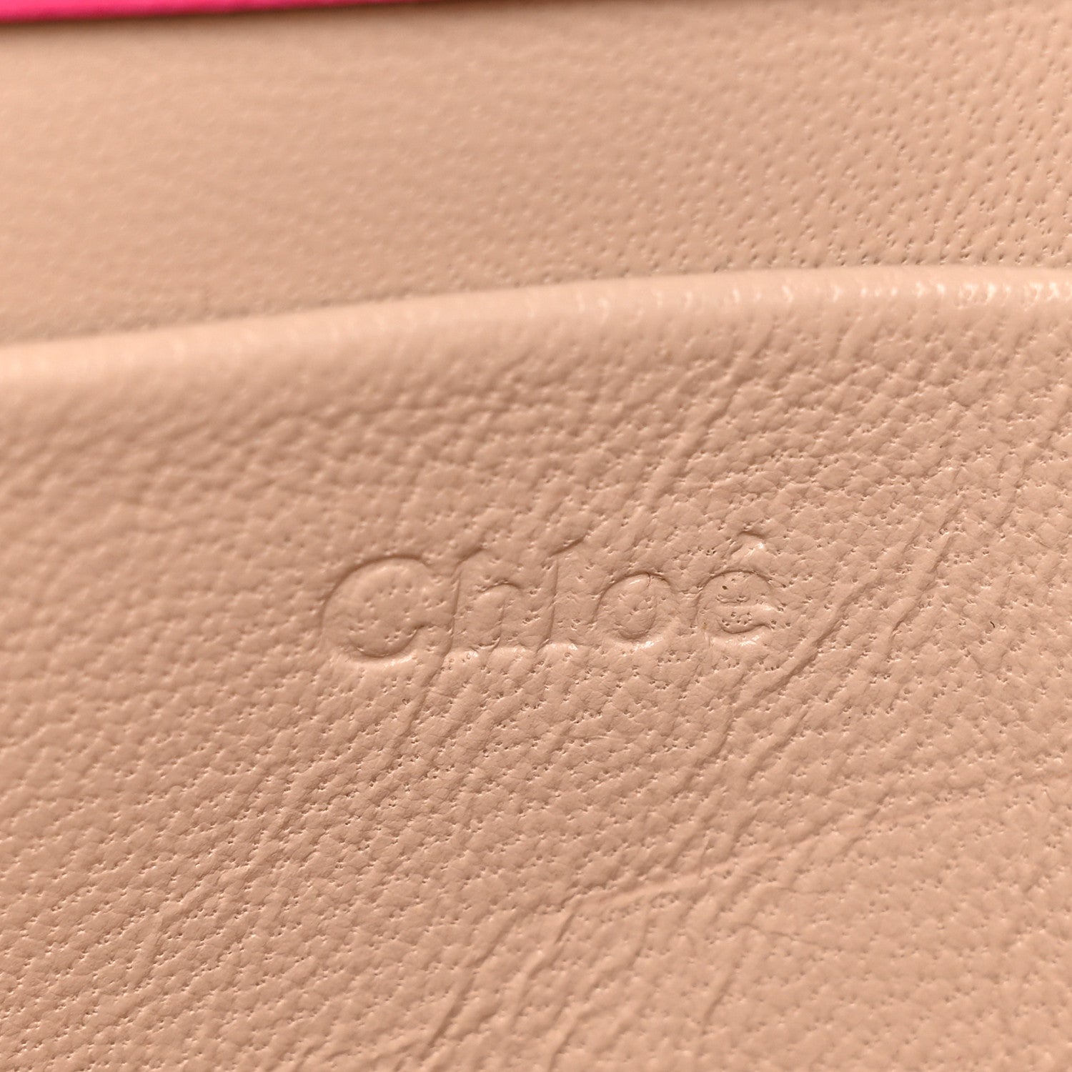 Chloe Calfskin Small Nile Bracelet Minaudiere Bag Fuchsia Rose 6 of 11