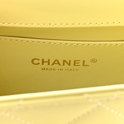 Chanel Calfskin Quilted Mini Perfect Fit Flap Light Green 6 of 11