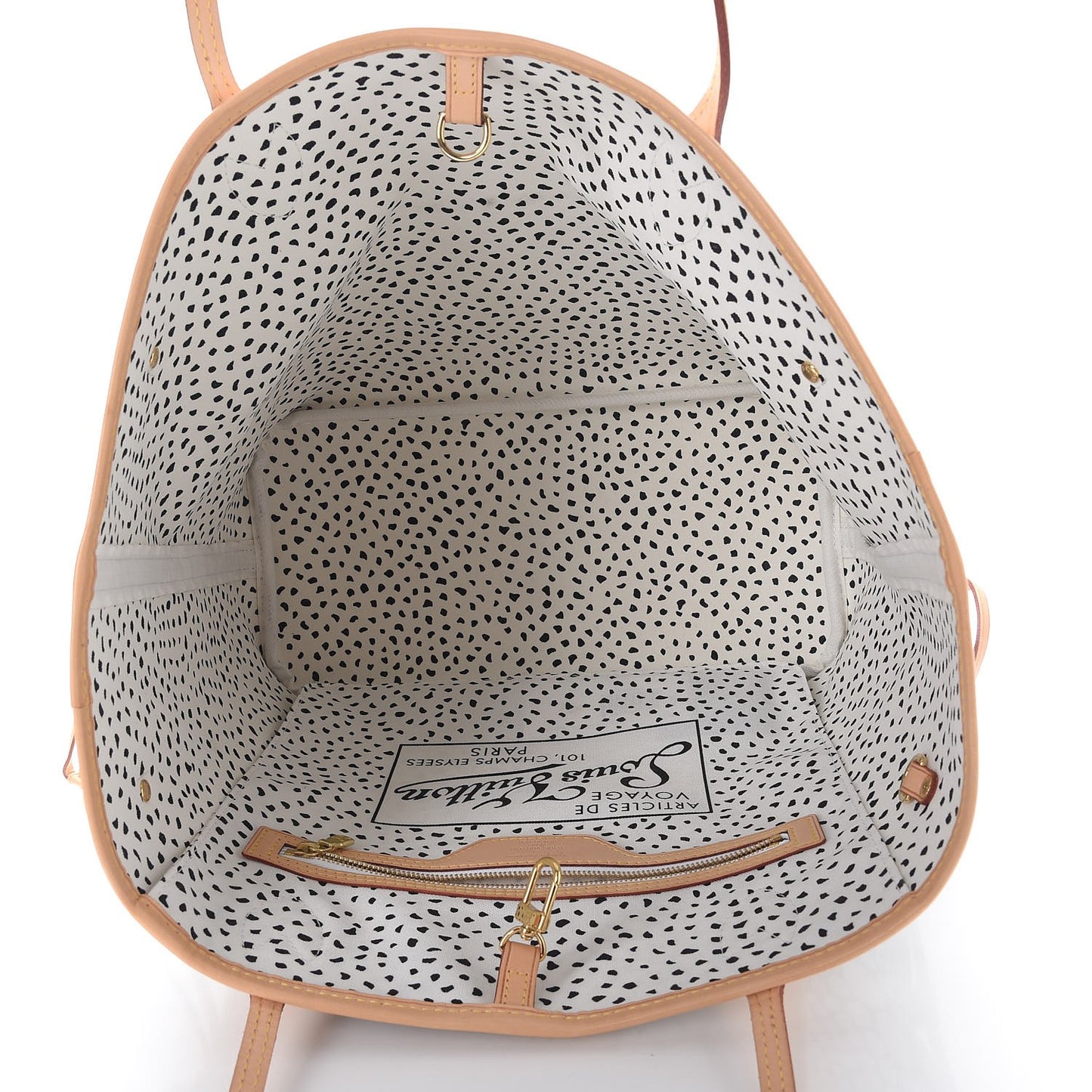 Monogram Kusama Waves Neverfull MM White