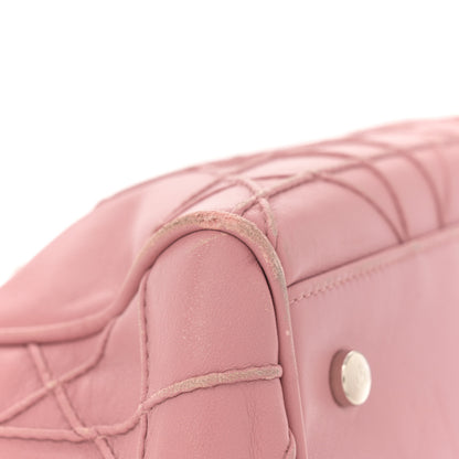 Christian Dior Lambskin Cannage Granville Polochon Light Pink 14 of 15