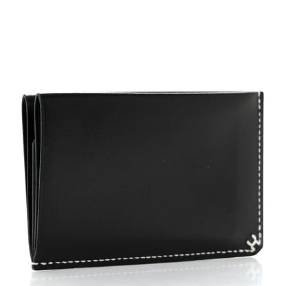Hermes Box H Sellier Card Holder Black 3 of 8