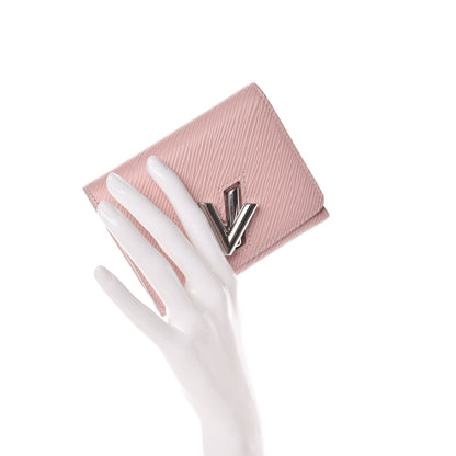 Louis Vuitton Epi Twist Compact Wallet Rose Ballerine 2 of 13