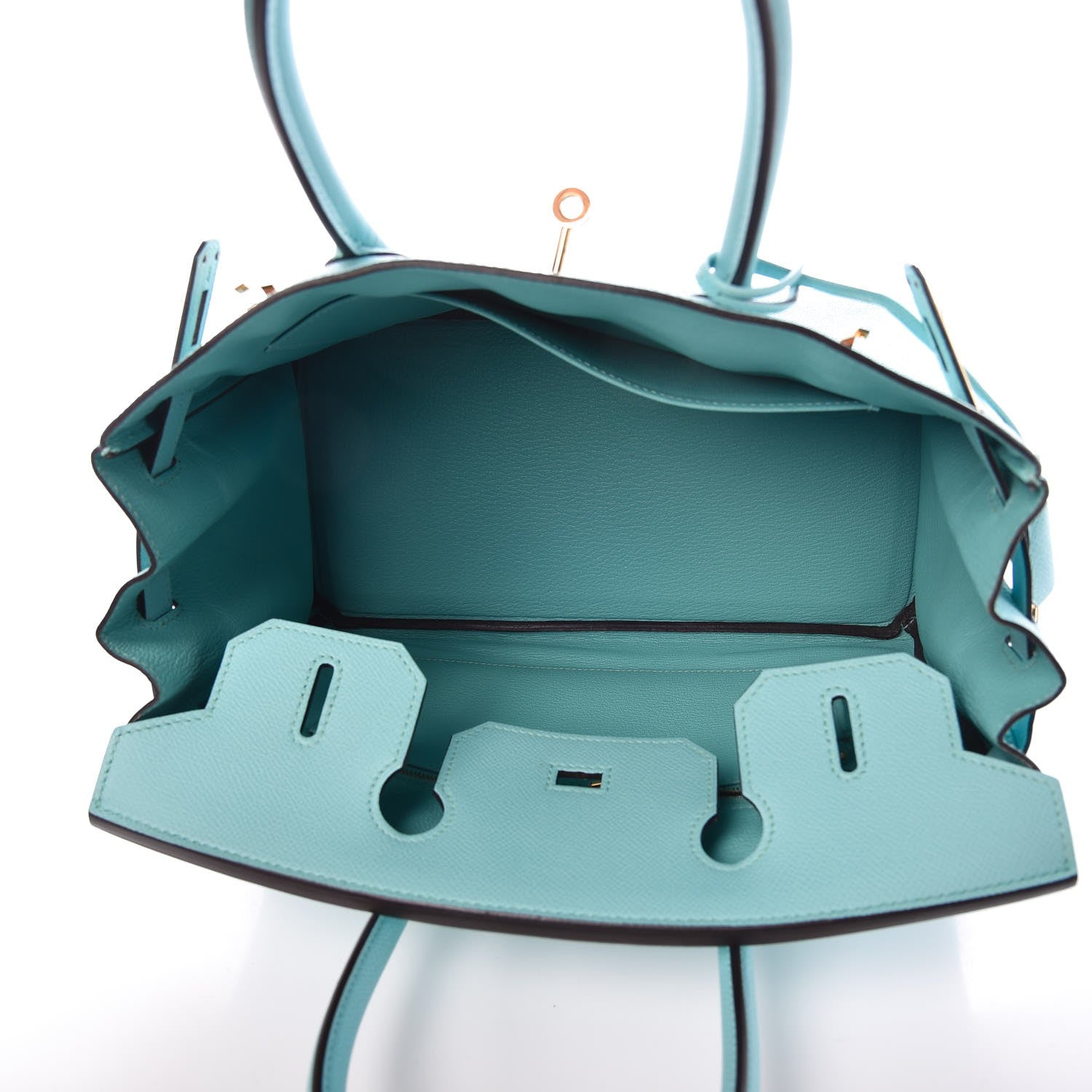 Hermes Epsom Birkin 30 Bleu Atoll 7 of 35