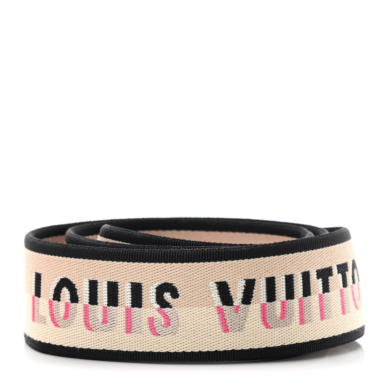Louis Vuitton Jacquard Speedy Bandouliere 20 Shoulder Strap Black 2 of 3