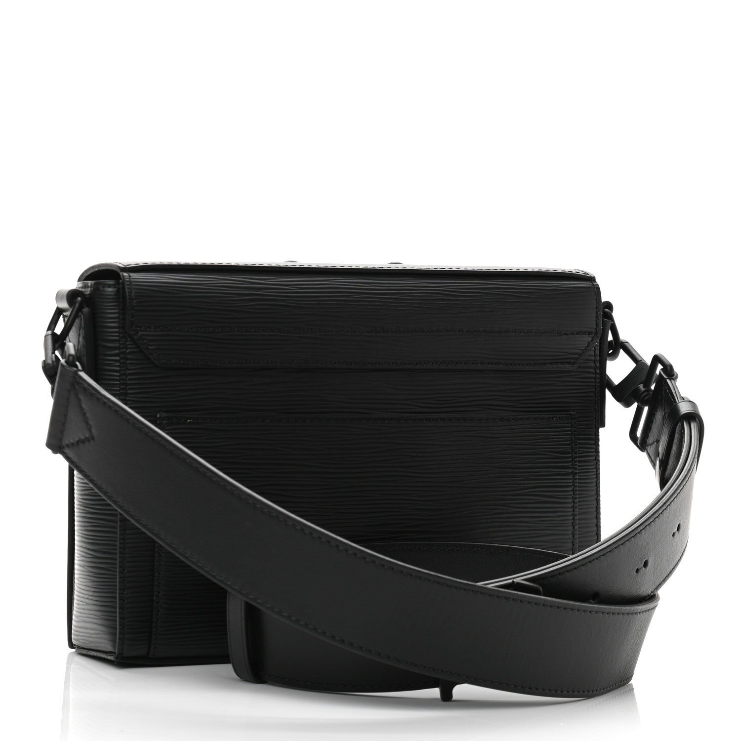 Louis Vuitton Epi Box Messenger Black 2 of 9
