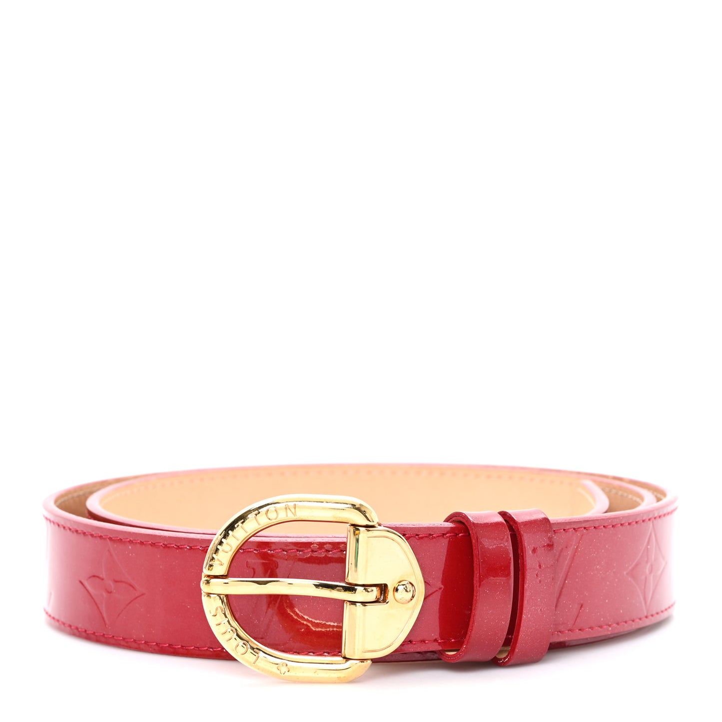 Vernis Ceinture 30mm Belt 90 36 Rouge