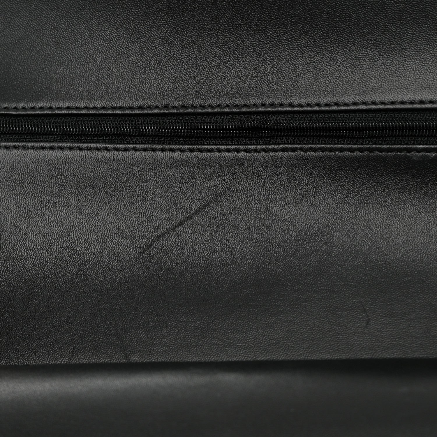 Chanel Lambskin Quilted Jumbo Double Flap Black 13 of 19