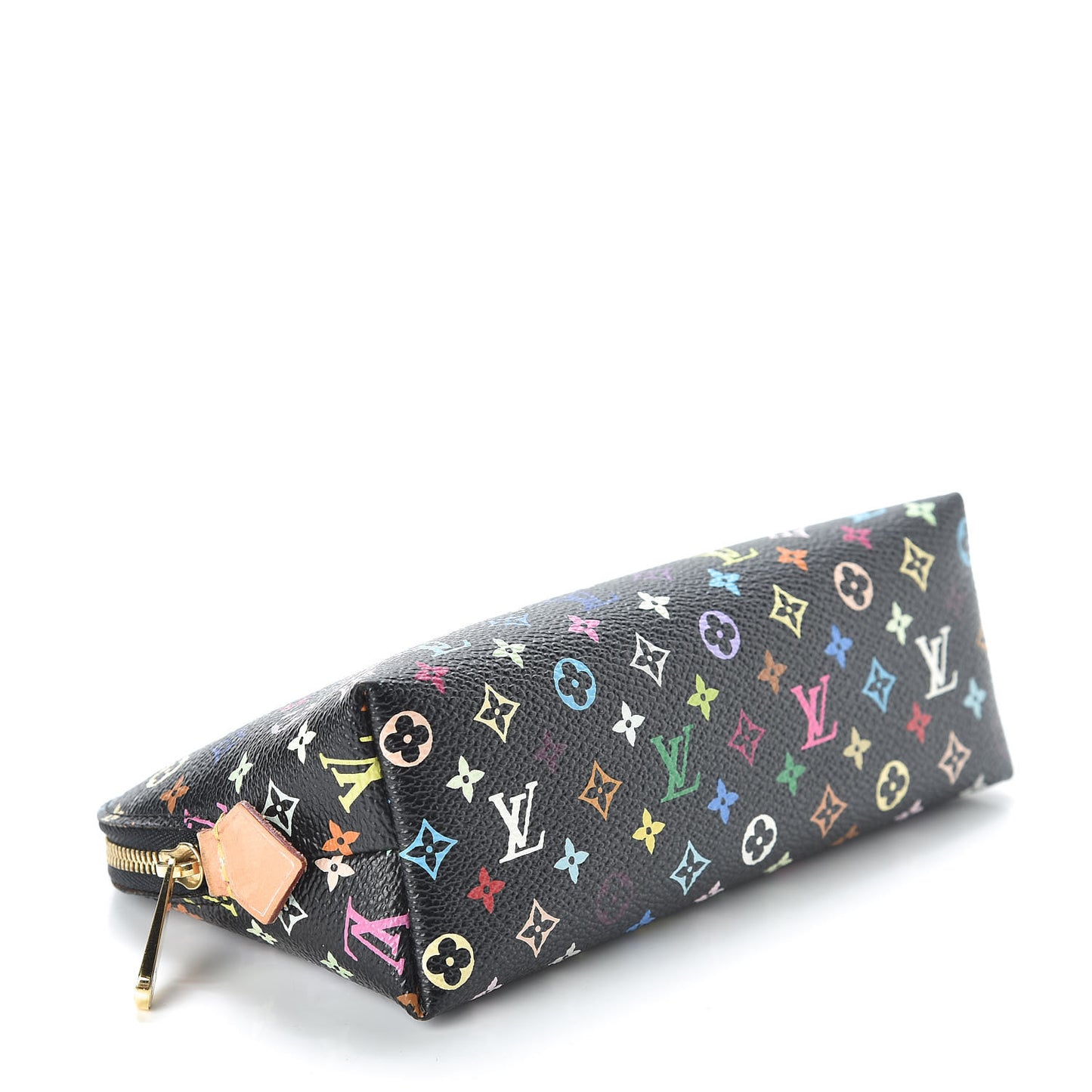 Monogram Multicolor Cosmetic Pouch Black Grenade