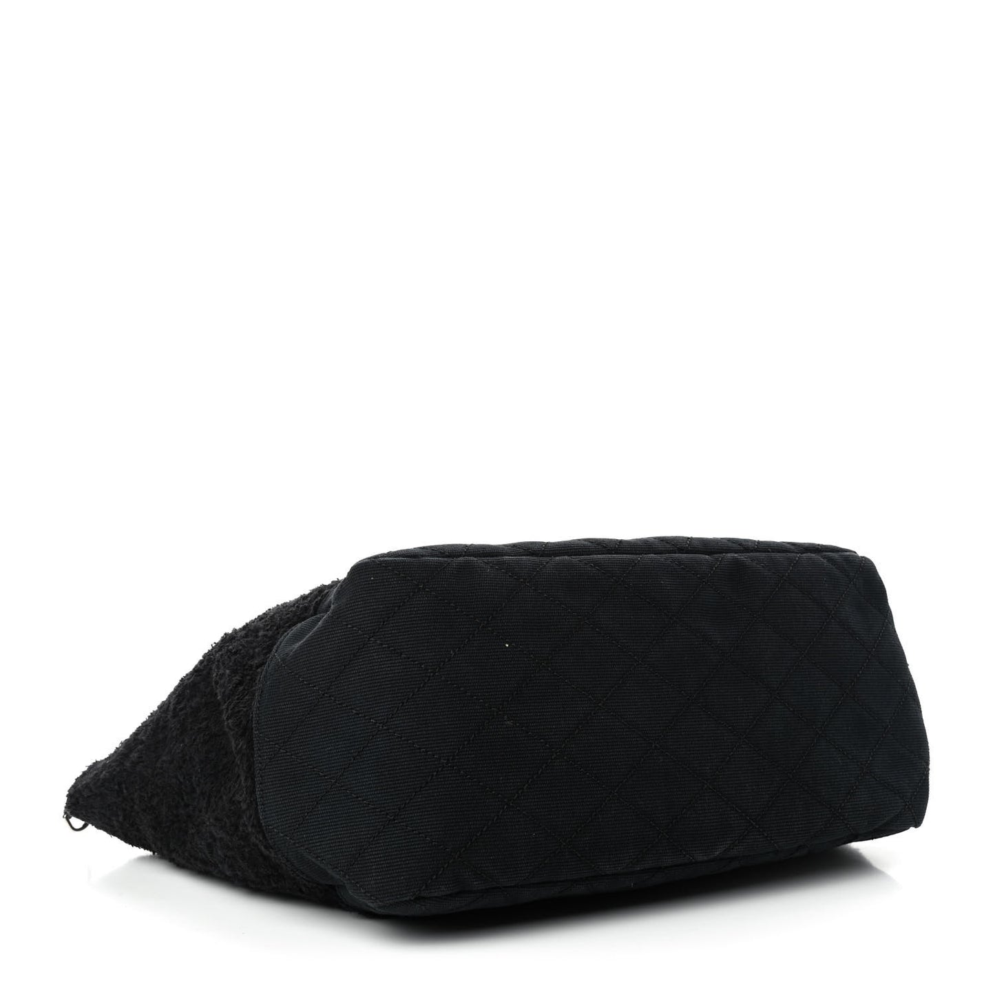 Terry Quilted CC Tote Black