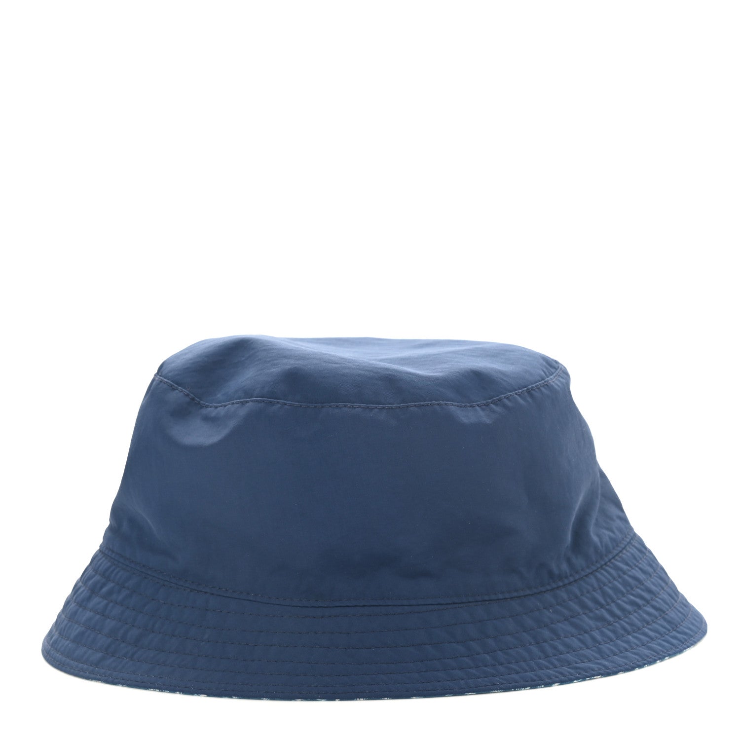 Hermes Cotton Bob Raoul Reversible Bucket Hat Indigo 11 of 14