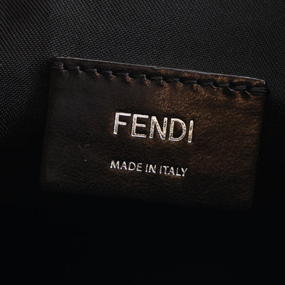 Fendi Nylon Vitello Century Opaco Mini Bug Eyes Flat Messenger  Mud Asfalto Sole 6 of 10