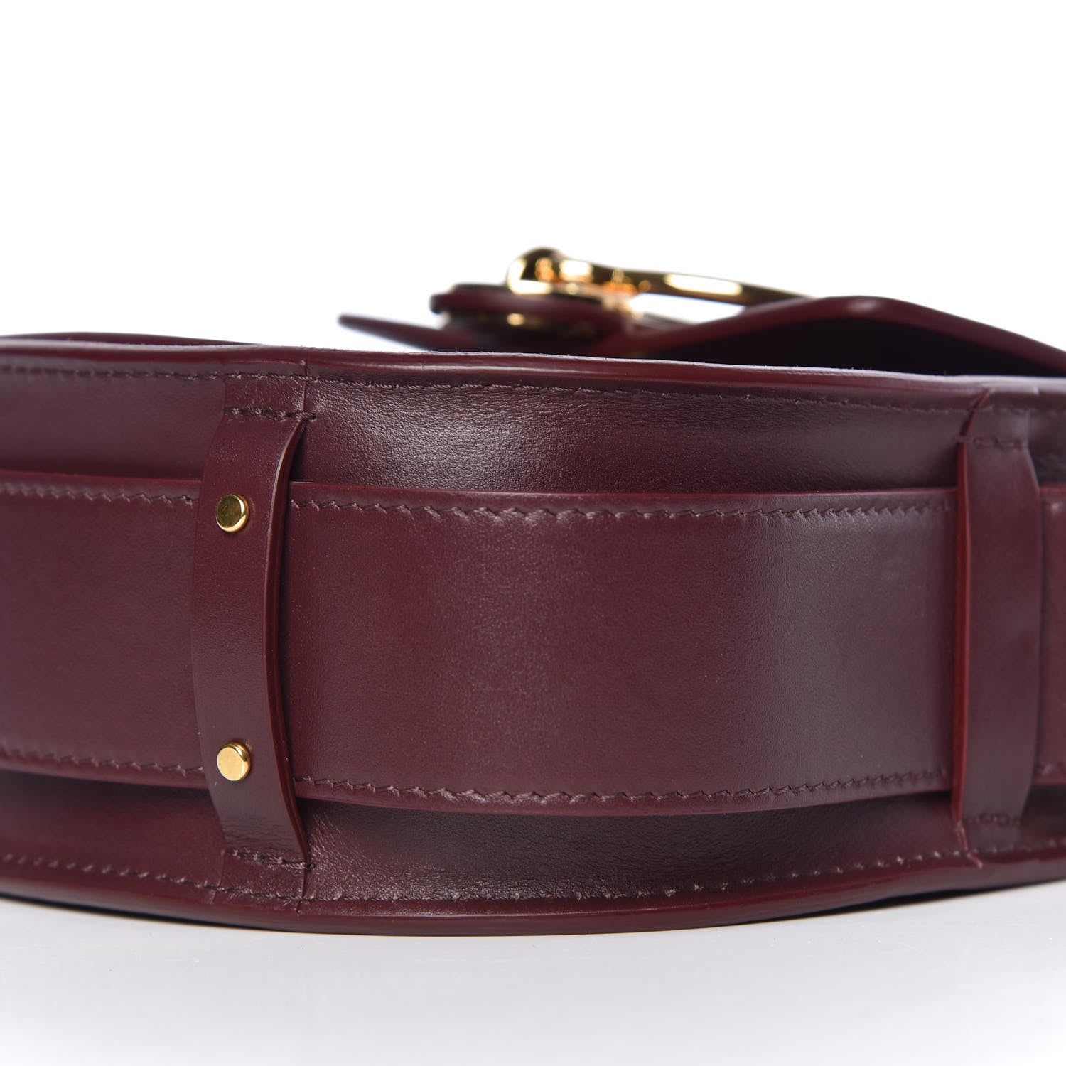 Chloe Calfskin Small Tess Bag Burnt Brown 12 of 12