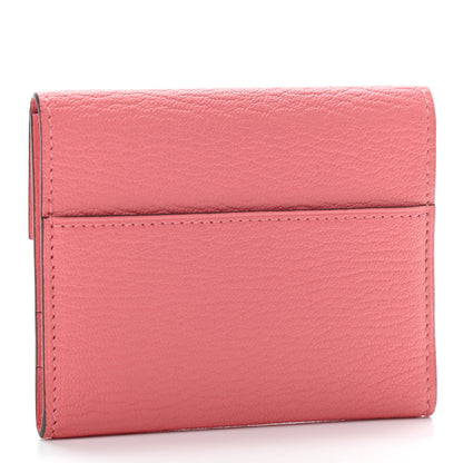 Hermes Chevre Mysore Mini Clic Card Holder Rose D'Ete 3 of 6