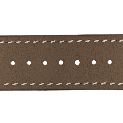 Hermes Swift 41mm Apple Watch Single Tour Band Etoupe 4 of 8