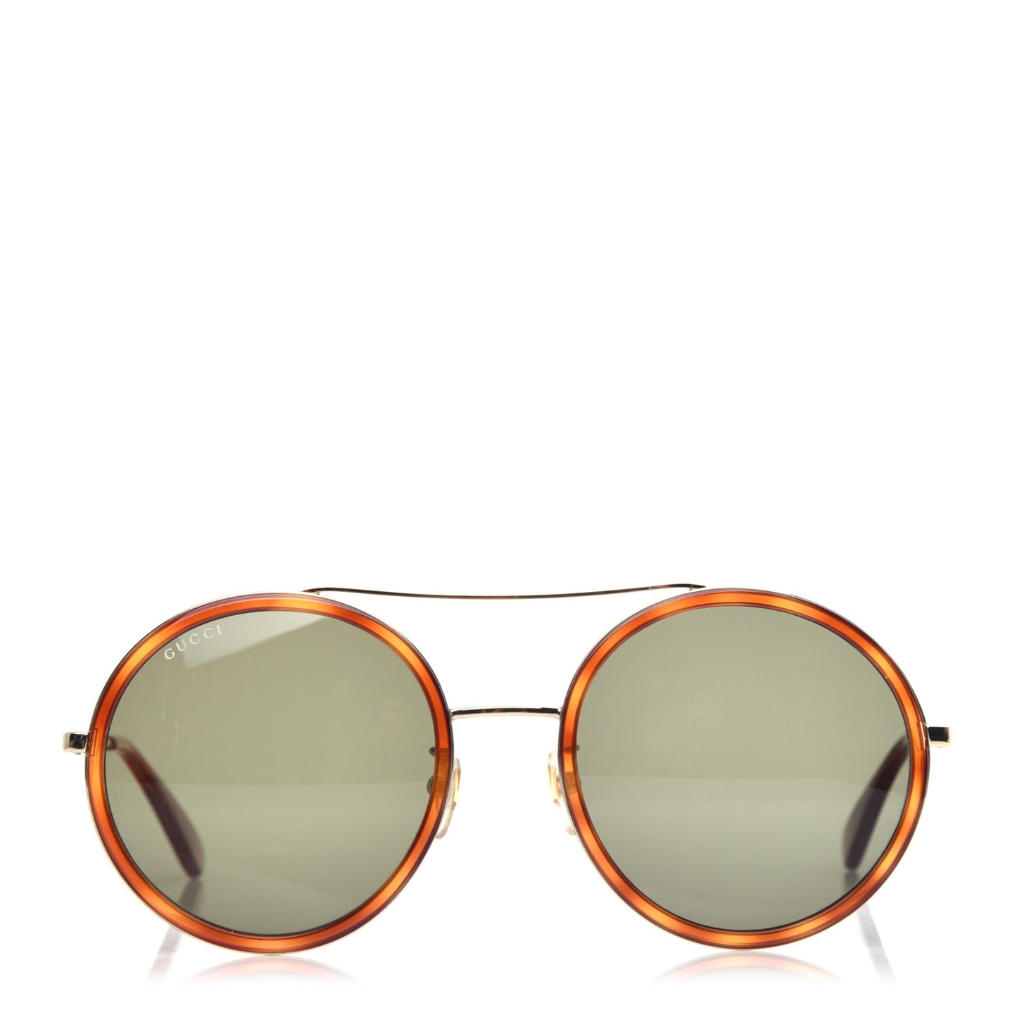 Round Sunglasses GG0061S Tortoise