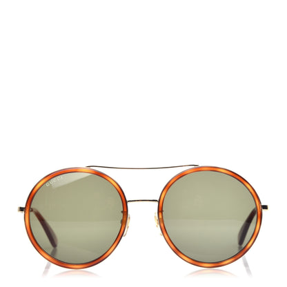 Gucci Round Sunglasses GG0061S Tortoise 2 of 8