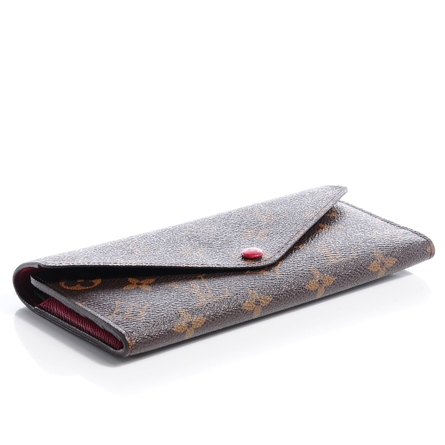 Louis Vuitton Monogram Josephine Wallet Red 4 of 8