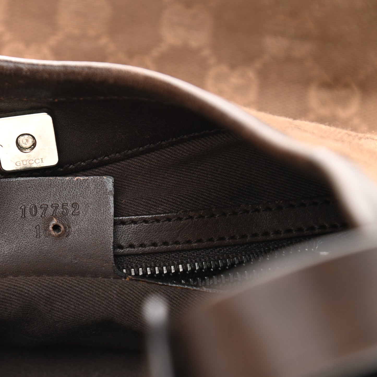 Monogram Small Hobo Brown
