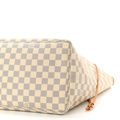 Louis Vuitton Damier Azur Neo Neverfull GM Rose Ballerine 10 of 10