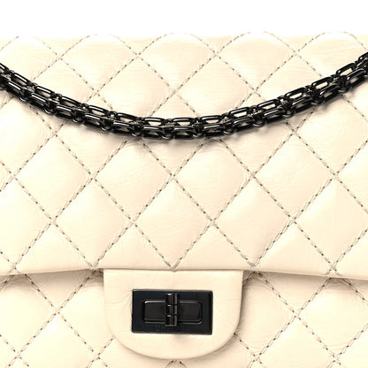 Chanel Aged Calfskin Quilted 2.55 Reissue 225 Flap White 8 of 10