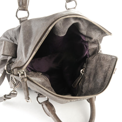 Miu Miu Vitello Lux Medium Bow Bag Fumo 4 of 8