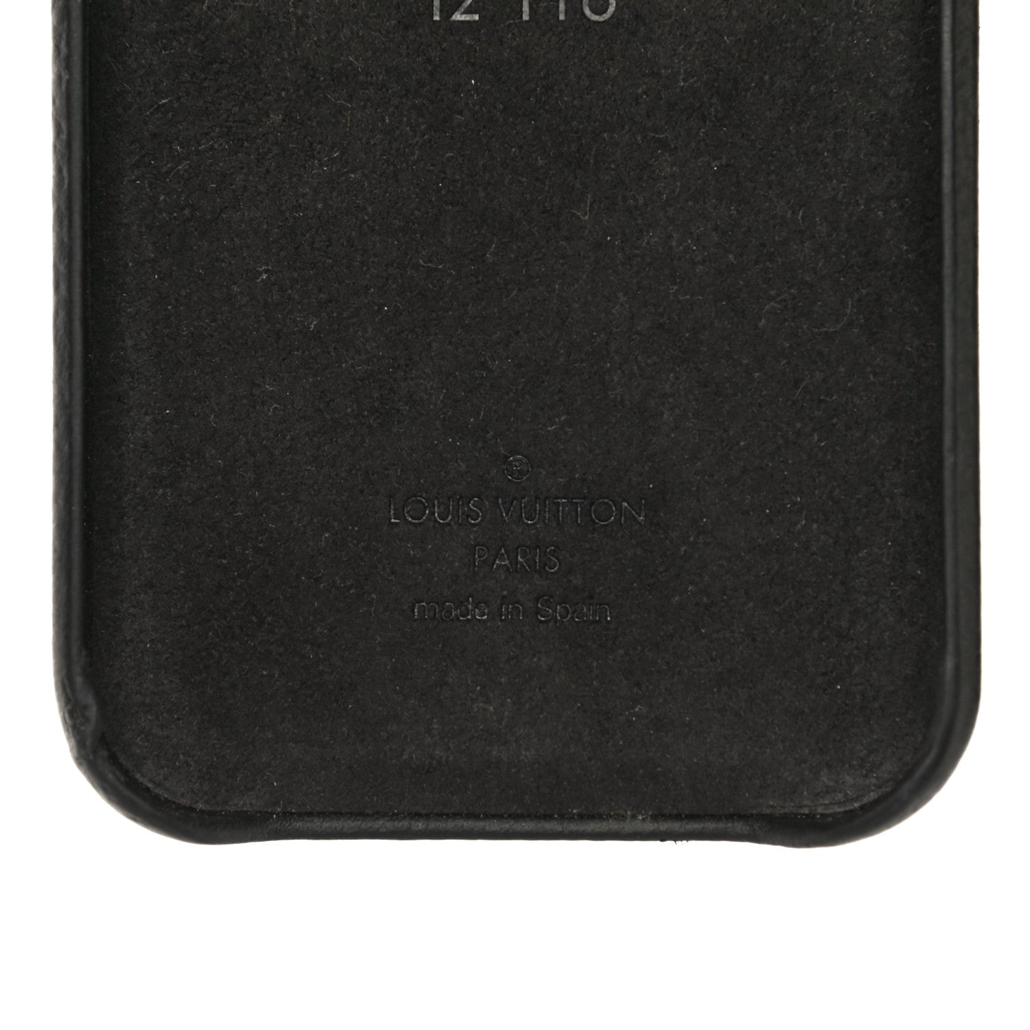 Louis Vuitton Monogram iPhone 12/12 Pro Bumper Black 5 of 10