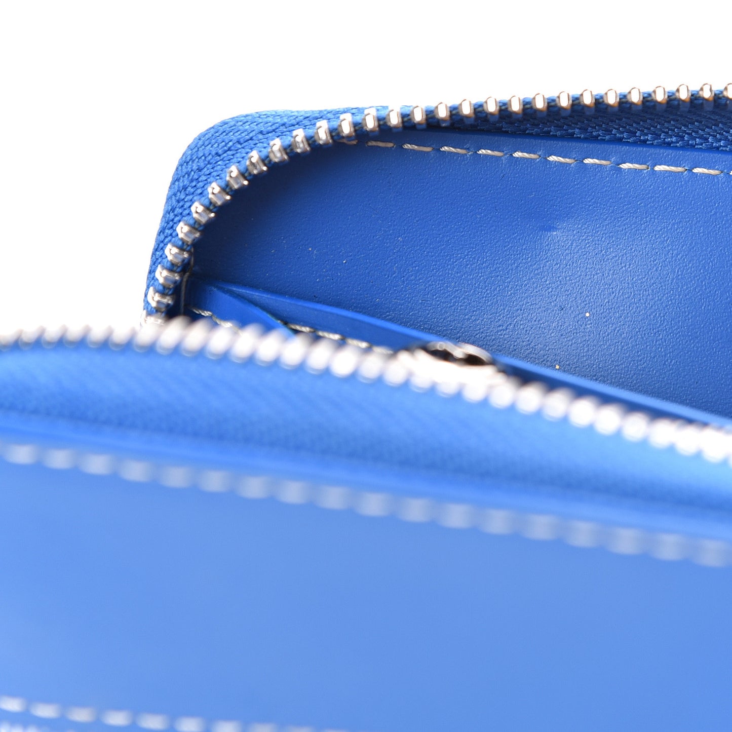 Goyardine Matignon Zip Around GM Wallet Blue