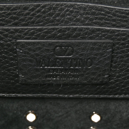 Valentino Garavani Grainy Calfskin Studded Nellcote Crossbody Bag Black 6 of 9