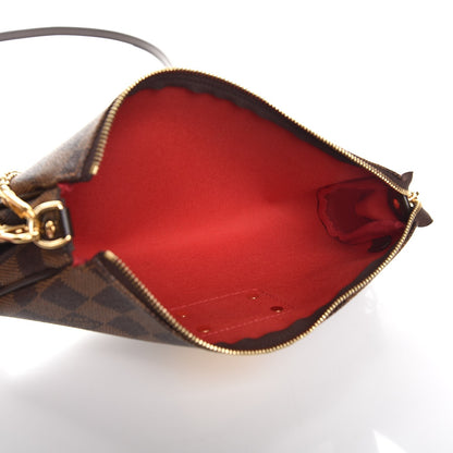 Louis Vuitton Damier Ebene Eva Clutch 5 of 8