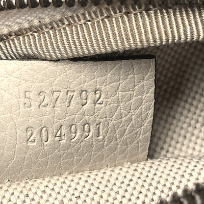 Gucci Grained Calfskin Small Logo Belt Bag White 7 of 10