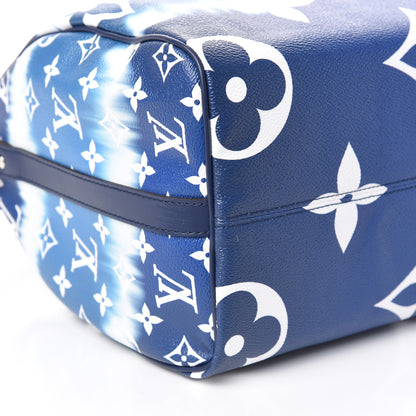 Louis Vuitton Monogram Escale Speedy Bandouliere 30 Blue 8 of 10