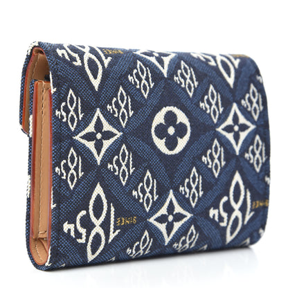 Louis Vuitton Jacquard Since 1854 Victorine Wallet Blue 3 of 8