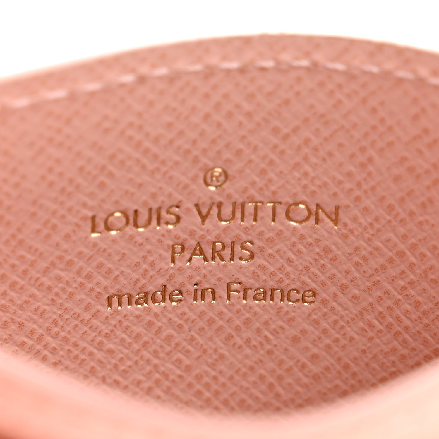 Louis Vuitton Monogram LV Charms Card Holder Rose Ballerine 6 of 6