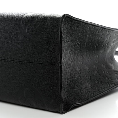 Louis Vuitton Empreinte Monogram Giant Onthego GM Black 9 of 9