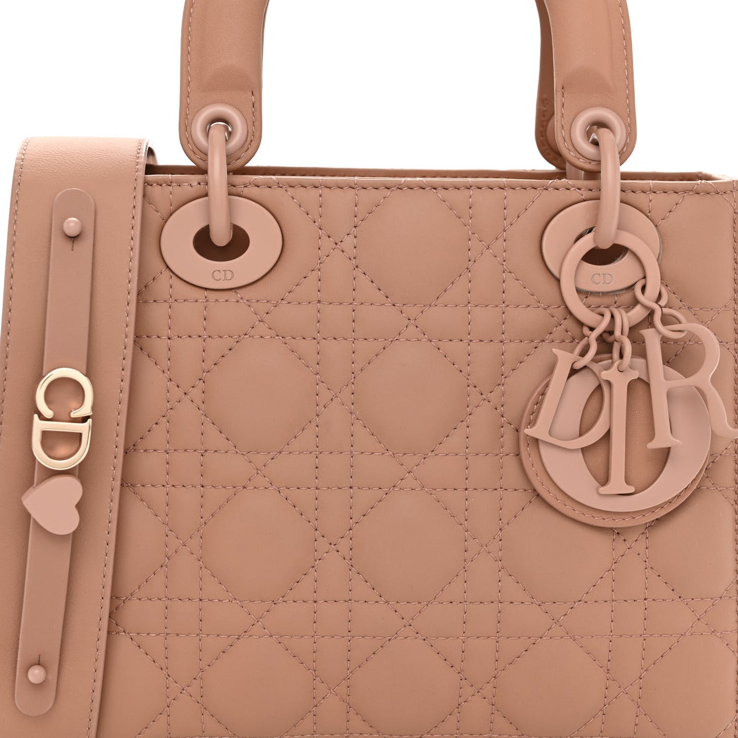 Ultra Matte Calfskin Cannage Small My ABCDior Lady Dior Beige