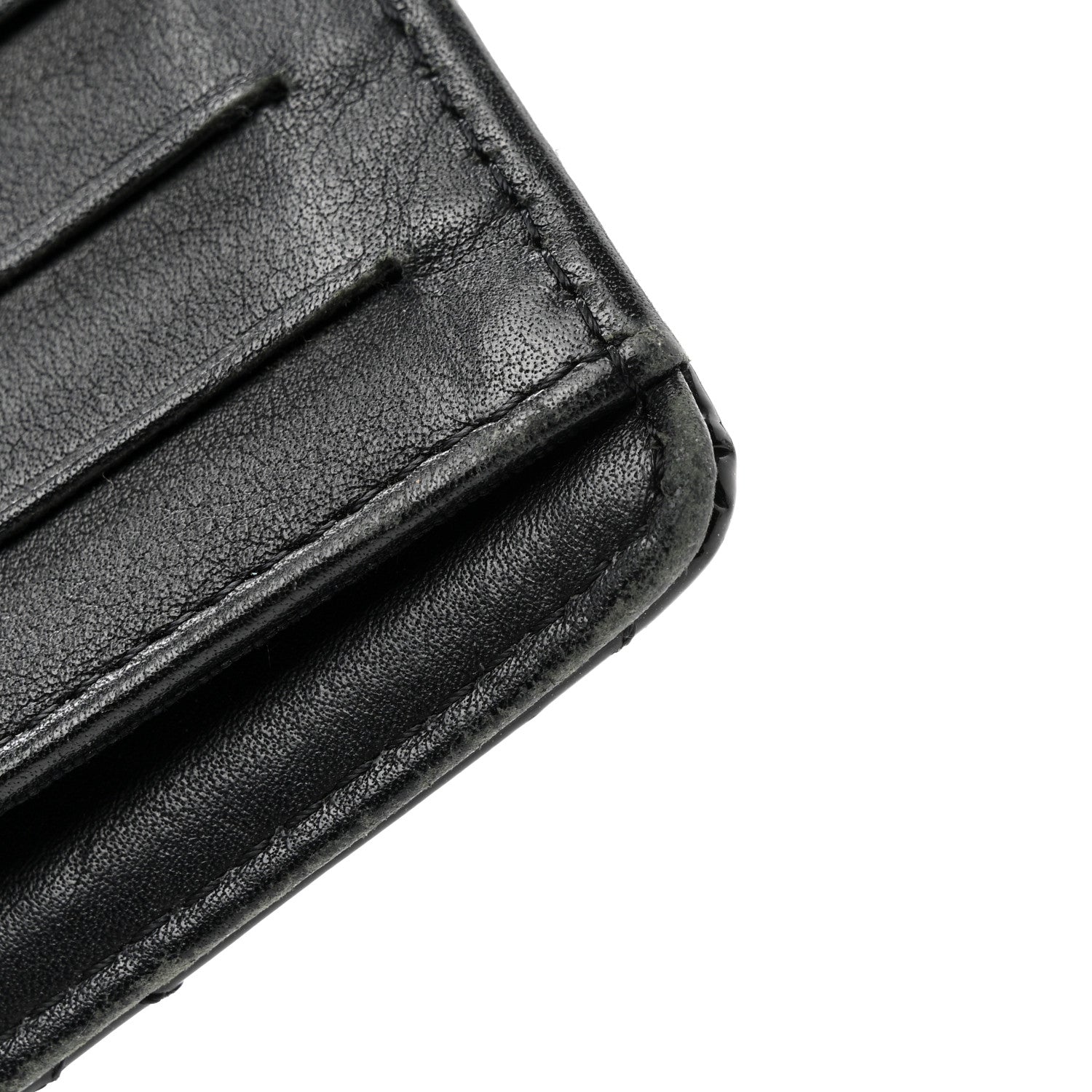 Chanel Patent Calfskin Quilted Yen Wallet Black 12 of 12