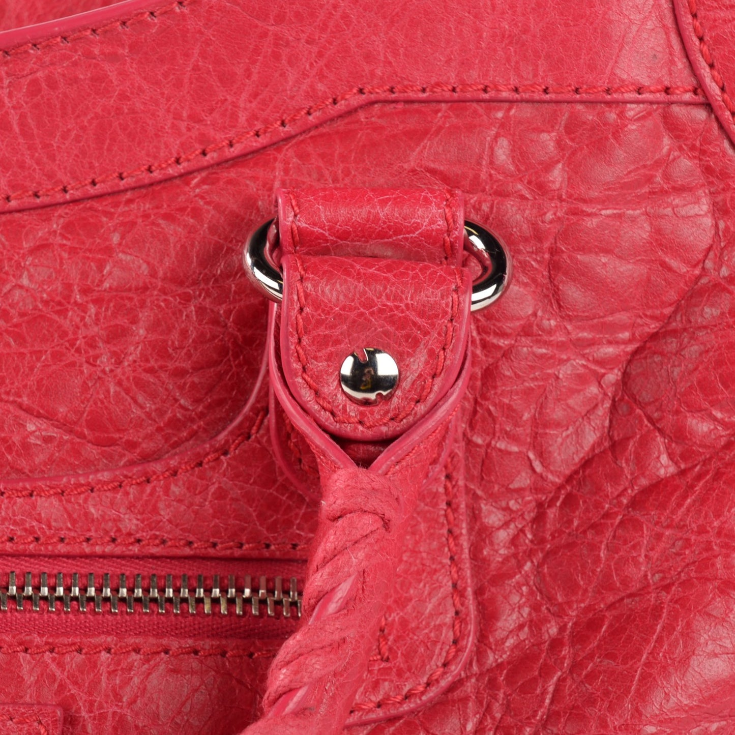 Agneau Giant 12 Silver Hardware City Rose Thulian