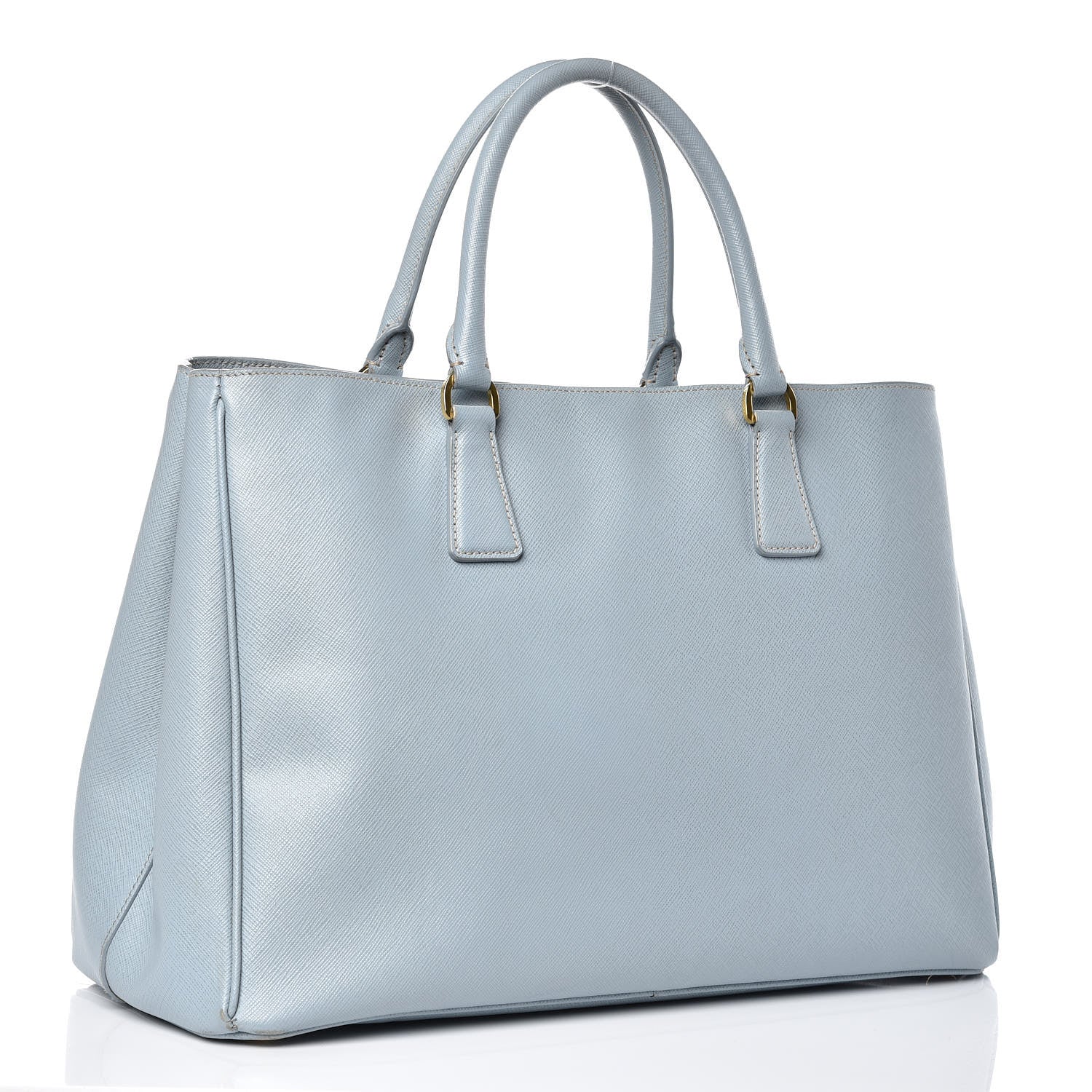 Prada Saffiano Cuir Medium Double Bag Astrale 3 of 15