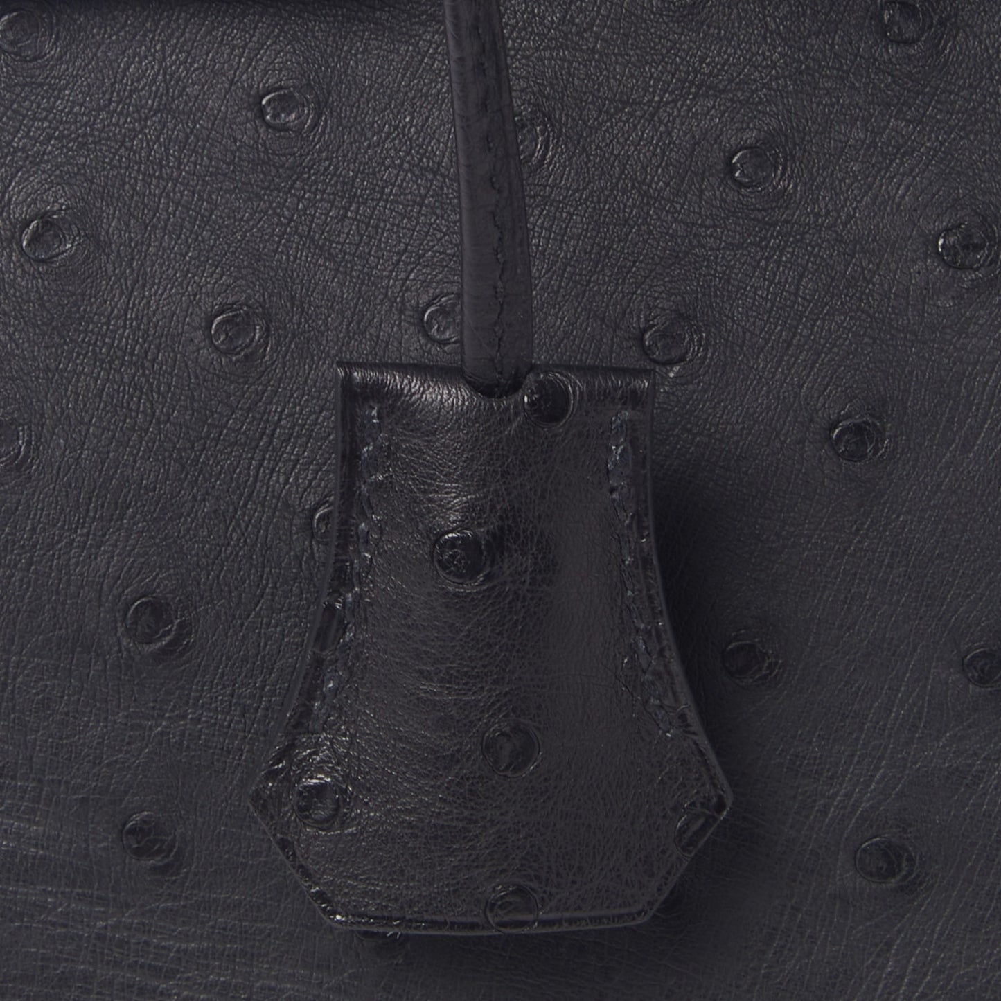 Ostrich Birkin 30 Black