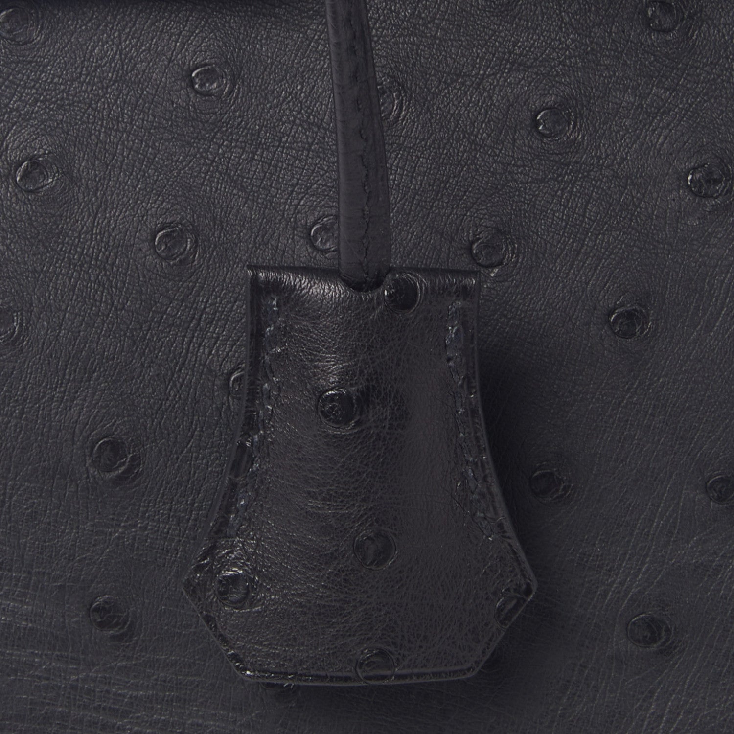 Hermes Ostrich Birkin 30 Black 30 of 33