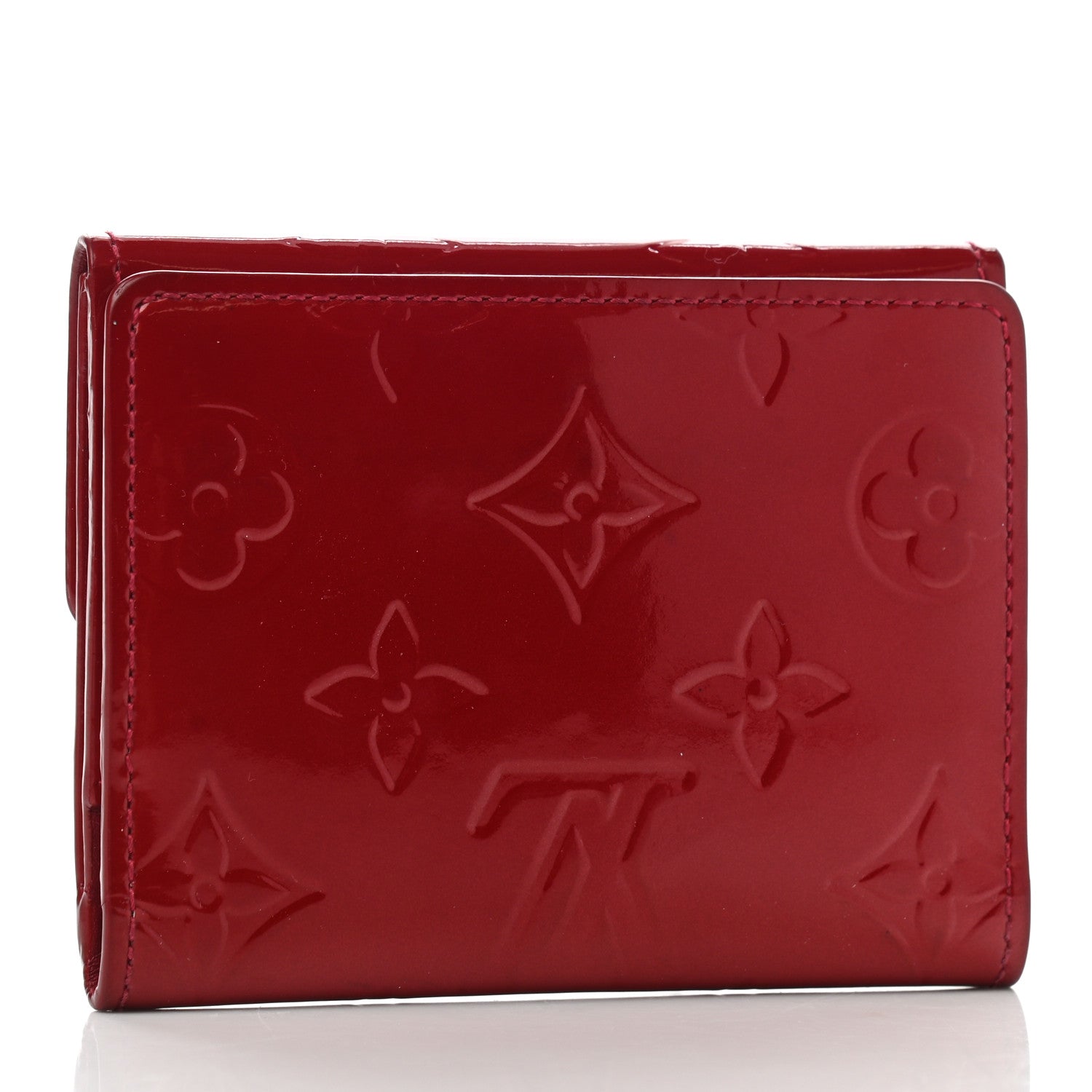 Louis Vuitton Vernis Elise Wallet Pomme D'Amour 5 of 14