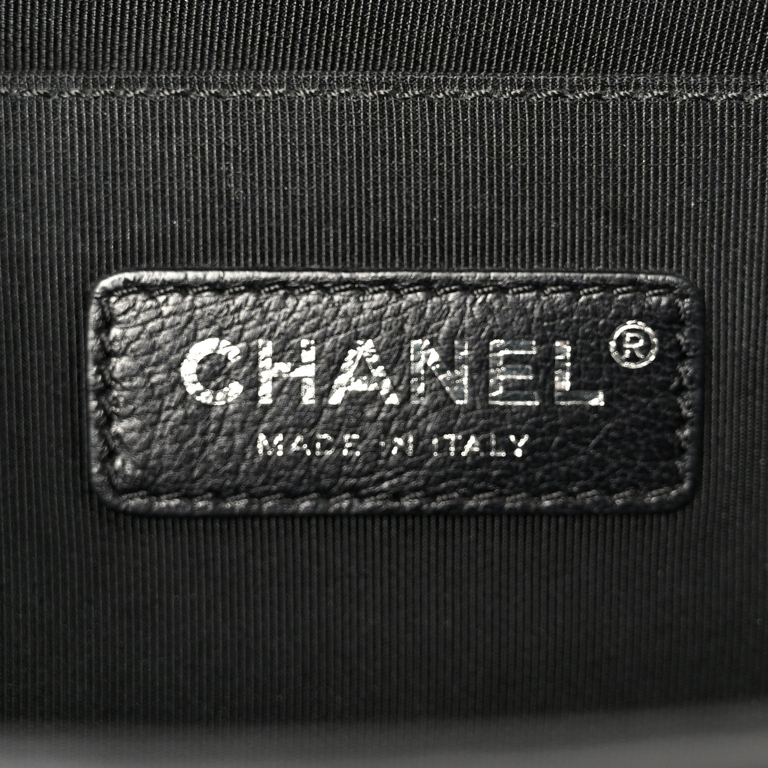 Chanel Calfskin Quilted Medium Boy Flap Black 6 of 10