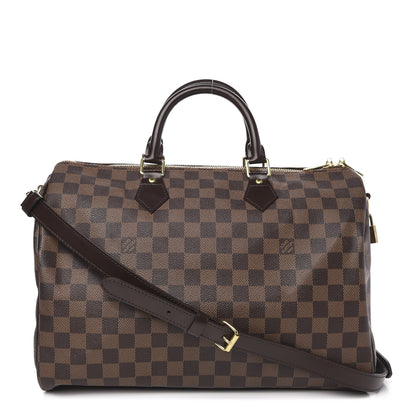 Louis Vuitton Damier Ebene Speedy Bandouliere 35 1 of 11