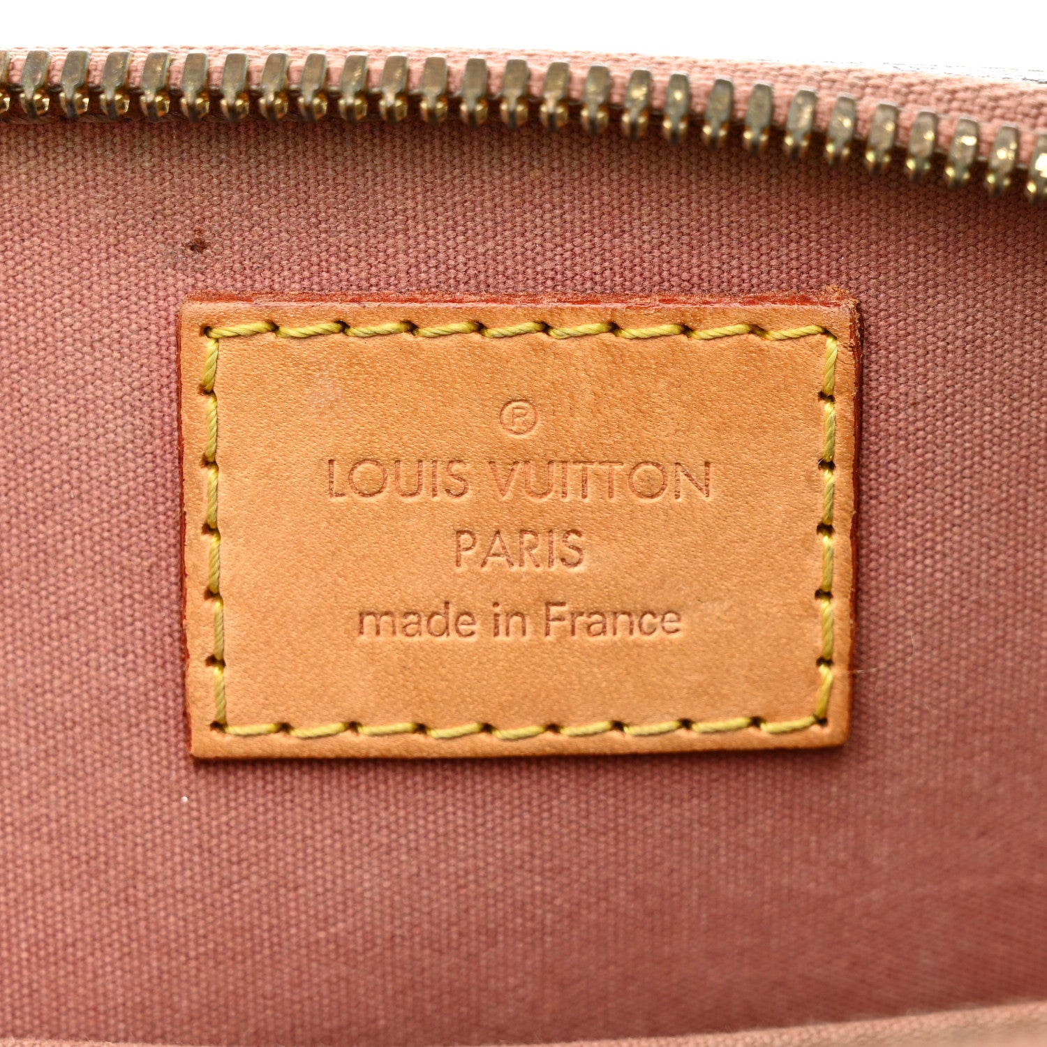 Louis Vuitton Vernis Alma BB Rose Velours 6 of 12